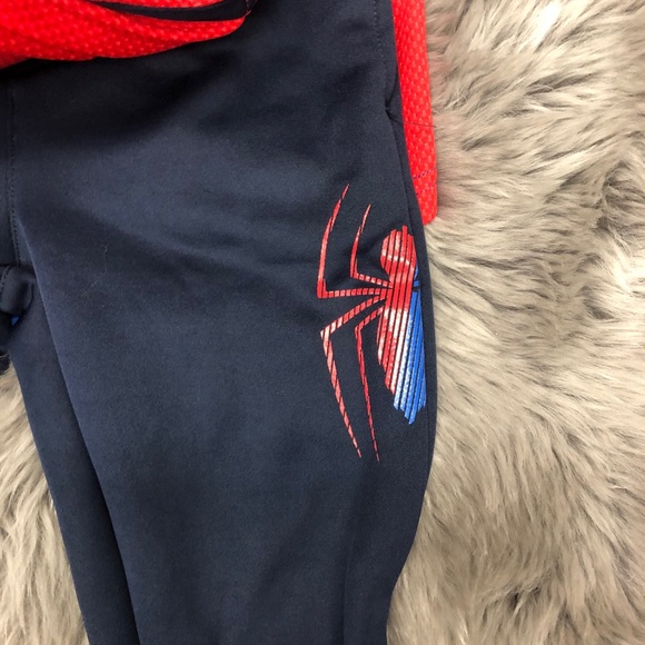 Marvel  | Boy’s 3 Spiderman 3 Piece Set | Blue & Red | Size 4 - Picture 2 of 3